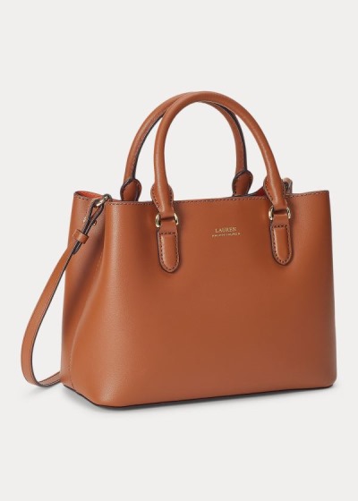 Women's Ralph Lauren Mini Leather Marcy Satchel | 670145HXY